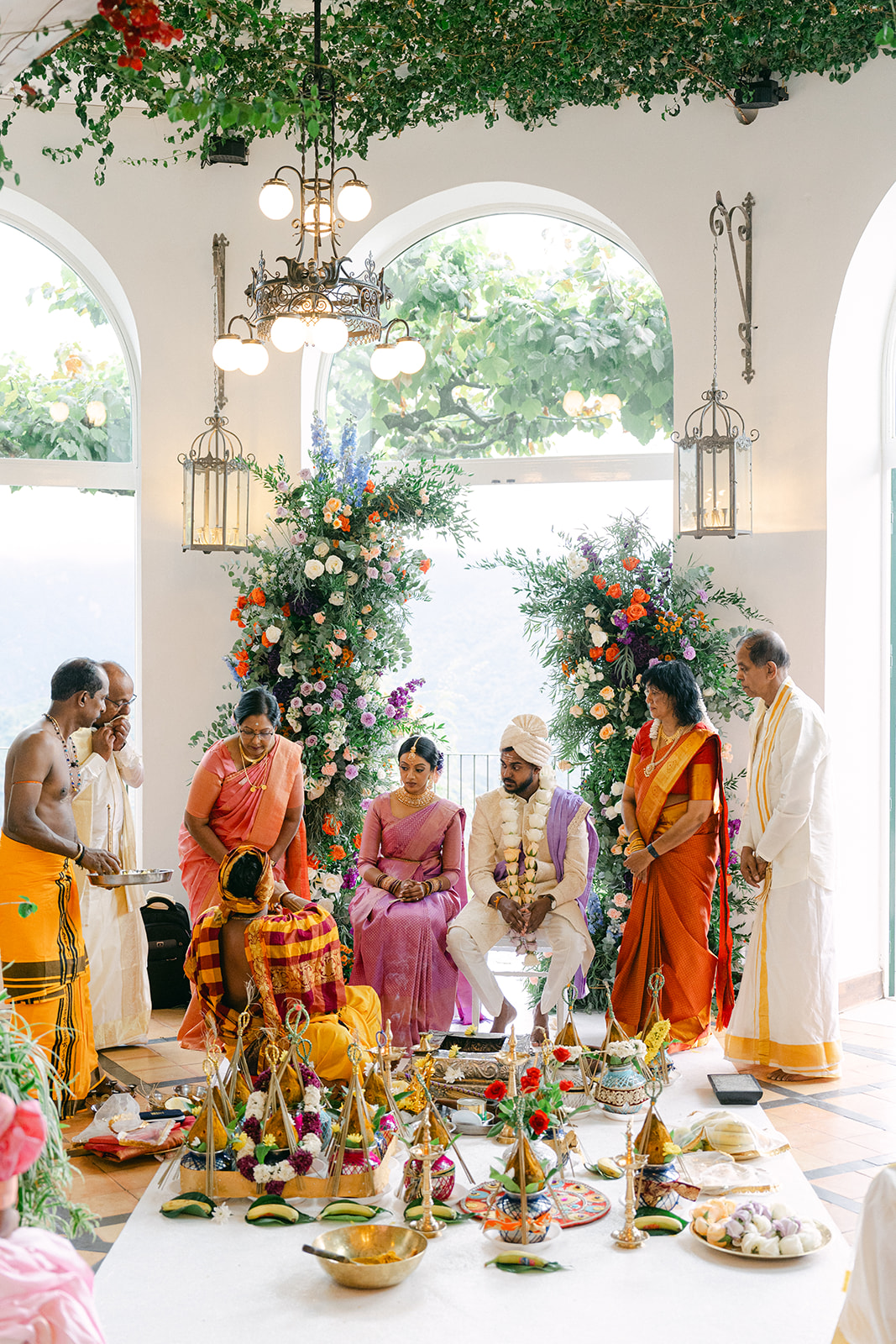 indian wedding in ravello