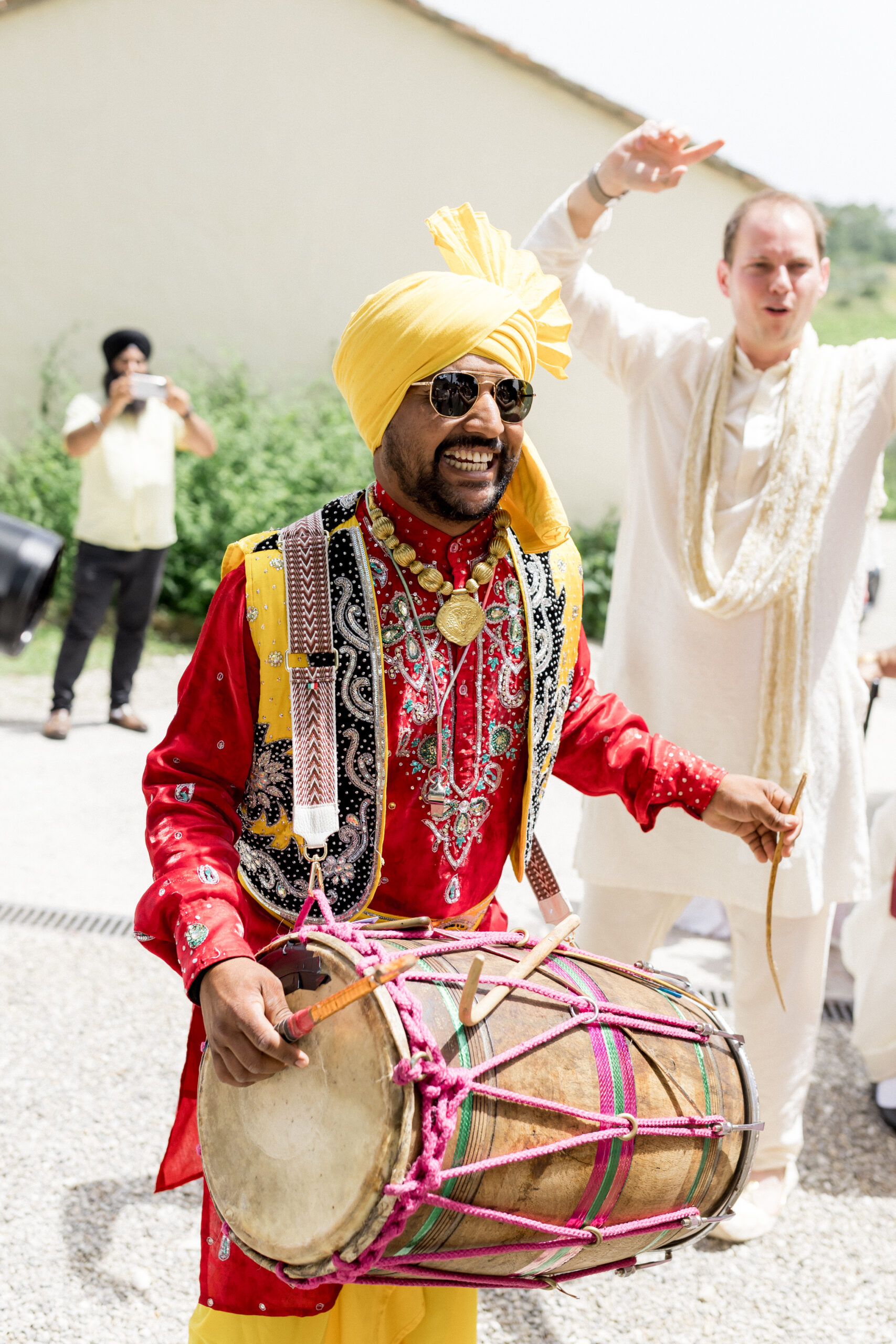 indian wedding in tuscany