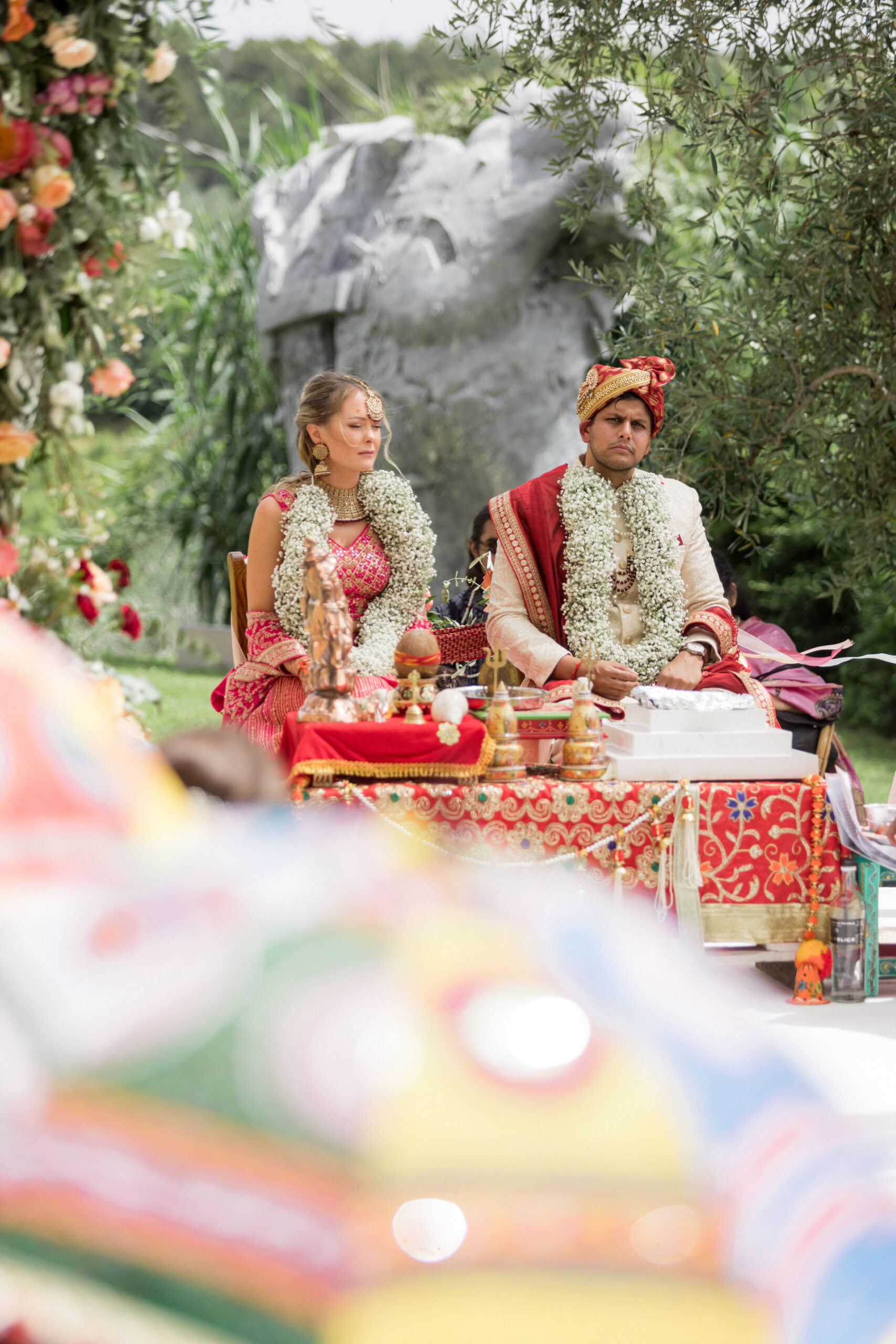 indian wedding in tuscany